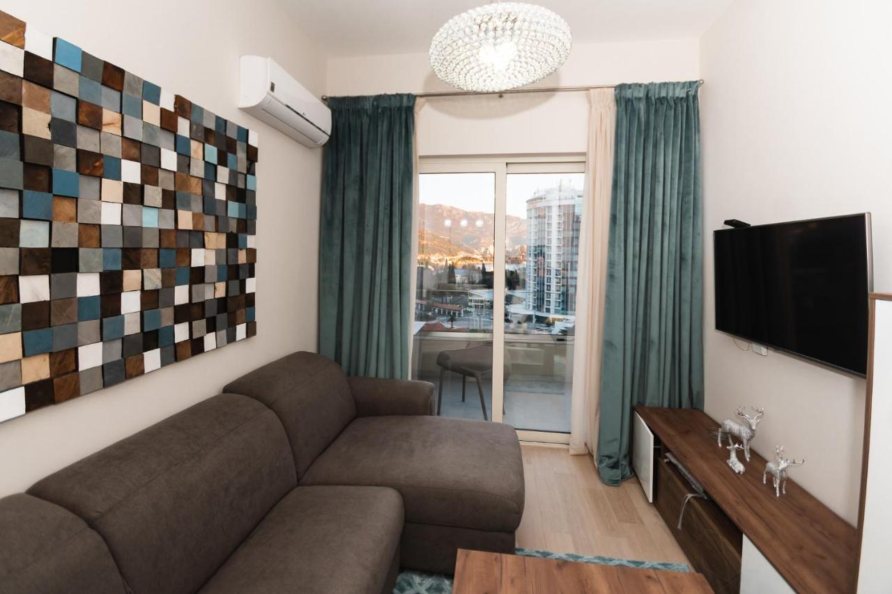 Montesun Boka Apartments Budva Bagian luar foto