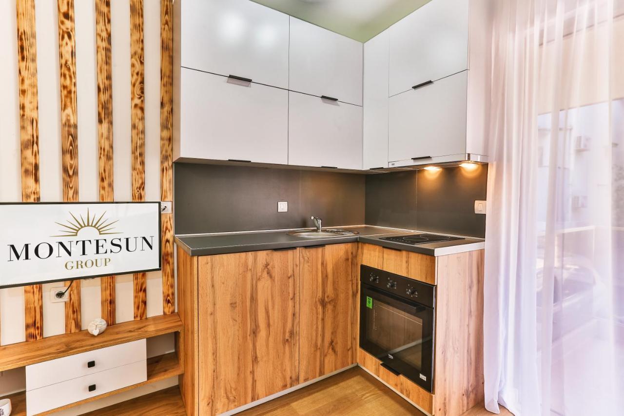 Montesun Boka Apartments Budva Bagian luar foto